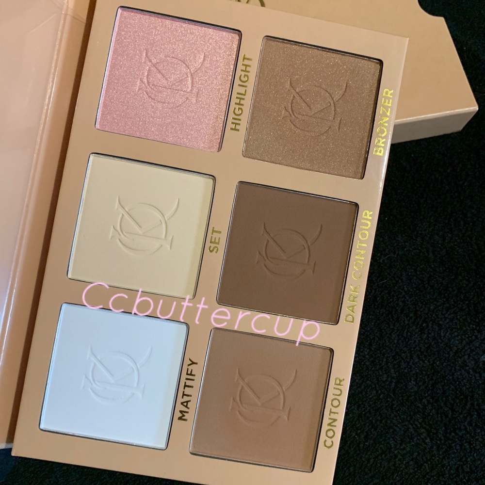 Kenia Ontiveros Set & Define Cheek Palette Kit BNIB